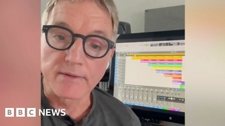 Watch BBC News theme composer demonstrate how he made it, 25 years on