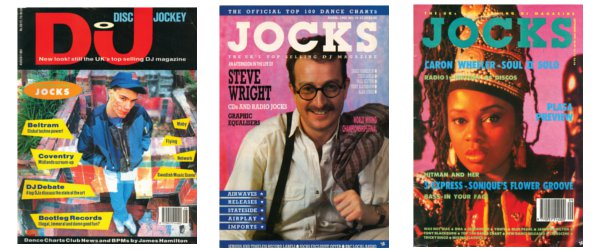 Old copies of Jocks and DJ