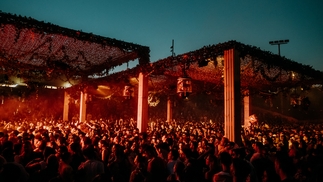 Photo of an outdoor stage at Brunch Electronik Festival 2023