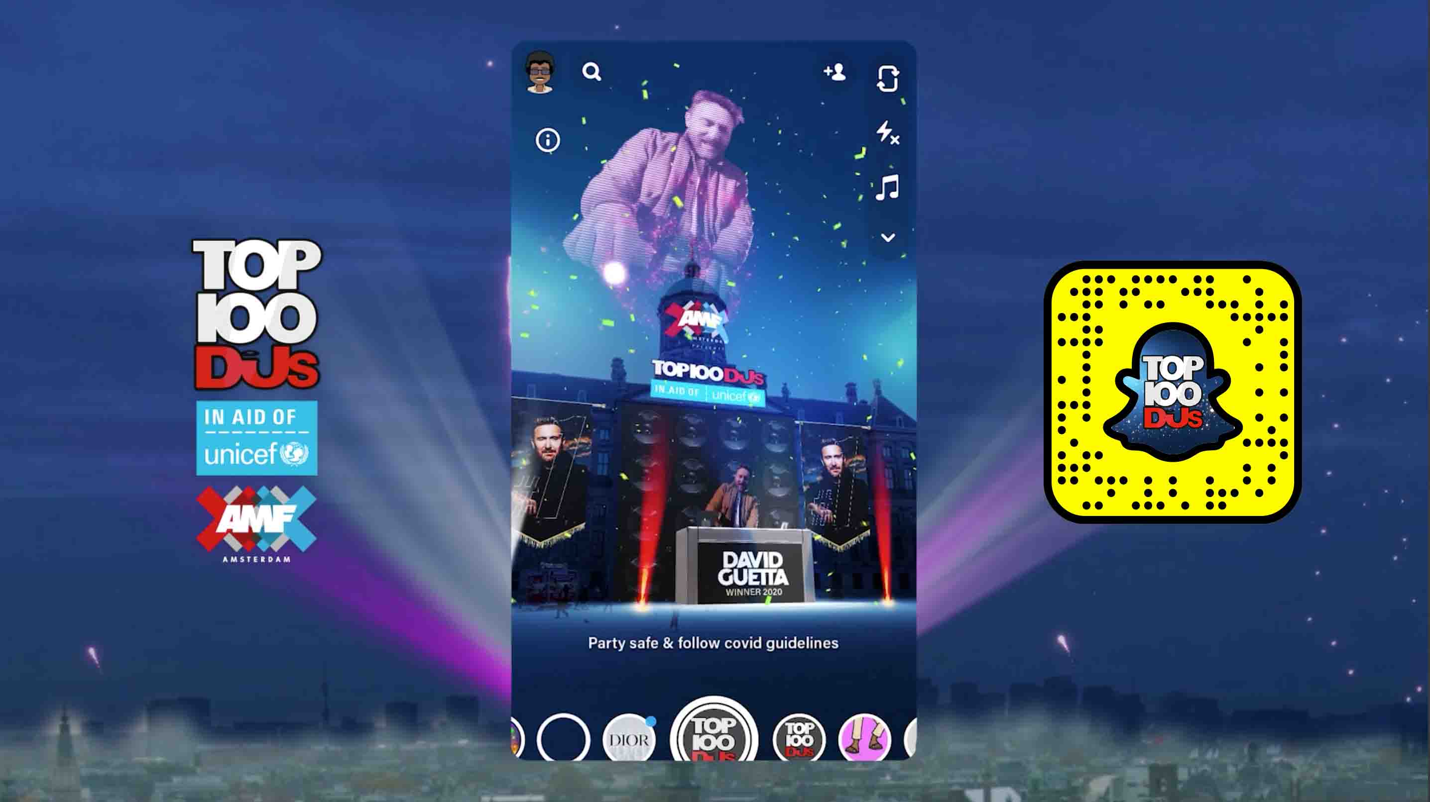 Dj Mag Partners With Snapchat To Present David Guetta In Ar Djmag Com