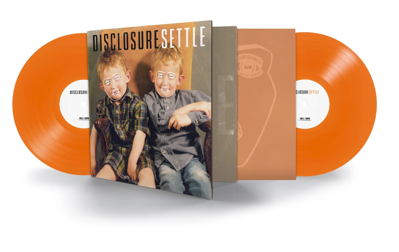 The limited edition orange vinyl reissue of 'Settle'