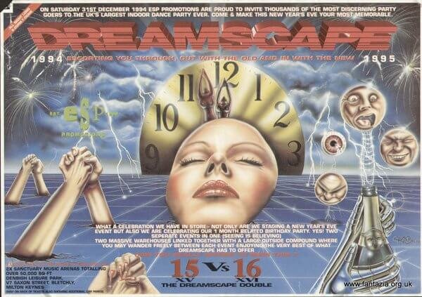 54 vintage rave posters that capture the magic of the '90s