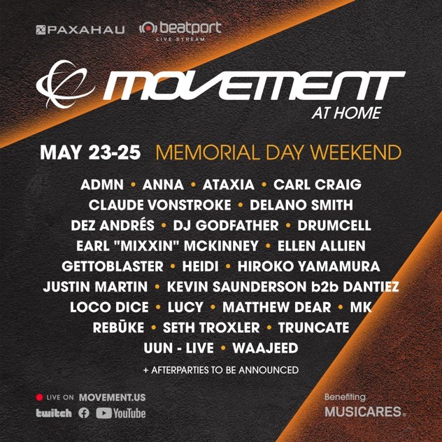 Movement Detroit Live Stream