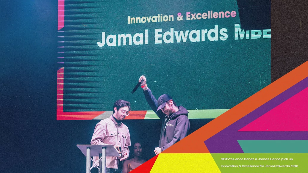 SBTV’s Lance Penez & James Hanna pick up Innovation & Excellence for Jamal Edwards MBE