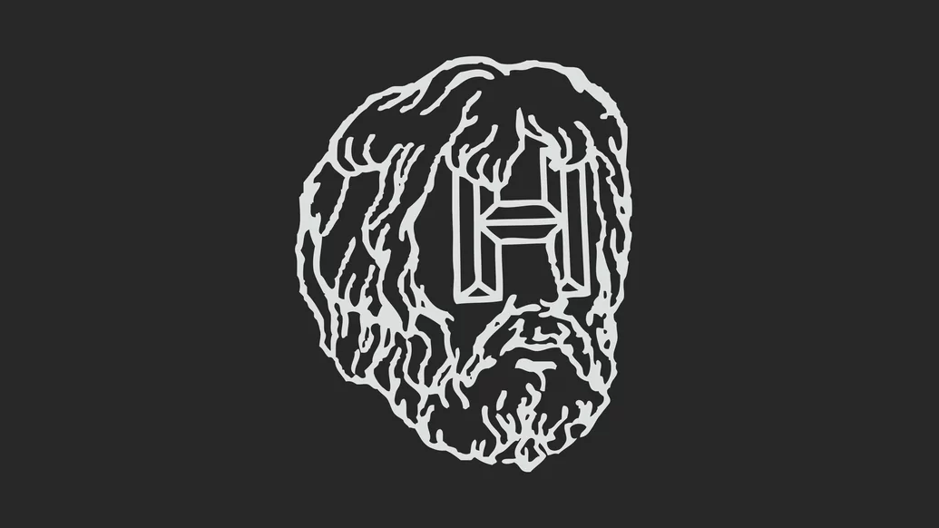 The Hivern Discs logo depicting a silhouette of a bearded man's face with a "H" in the middle
