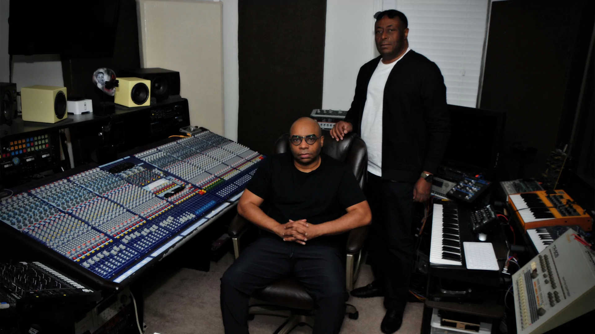 Octave One in the studio