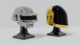 Daft Punk lego heads