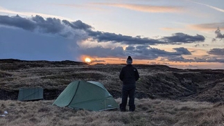 Man on solo camping trip accidentally joins illegal rave, has “unbelievable weekend"