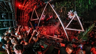 A party shot from the 2021 season at Amnesia's Croatia takeover