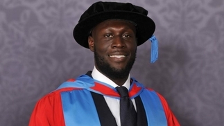 Stormzy receives honorary degree from University of Exeter