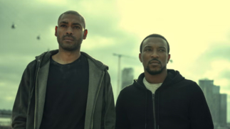 Kano and Ashley Walters as Sully and Dushane in Top Boy