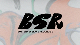 The Butter Sessions label logo over an abstract, multicoloured design