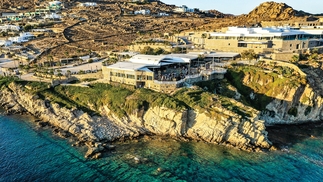 Photo of Cavo Paradiso and the surrounding coast from above