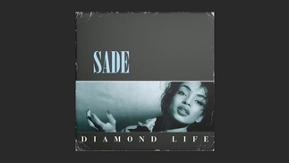 The cover art of Sade's 'Diamond Life' on a black background