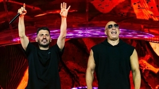 Vin Diesel joins Dimitri Vegas & Like Mike on stage at Tomorrowland