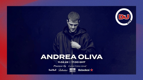 Andrea Oliva live from DJ Mag HQ
