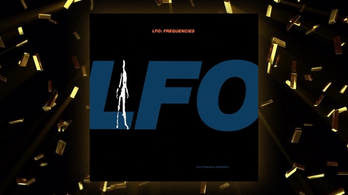 LFO 'Frequencies' record sleeve 