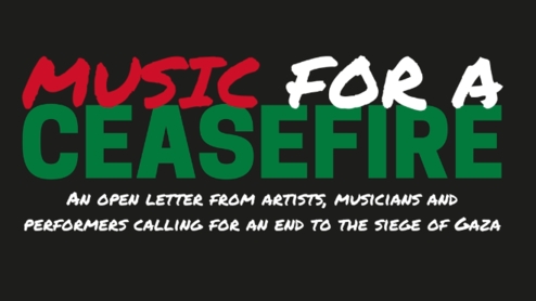 #MusicForACeasefire open letter signed by over 1000 artists