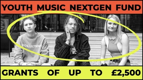 Youth Music announces eighth round of NextGen Fund for aspiring creatives