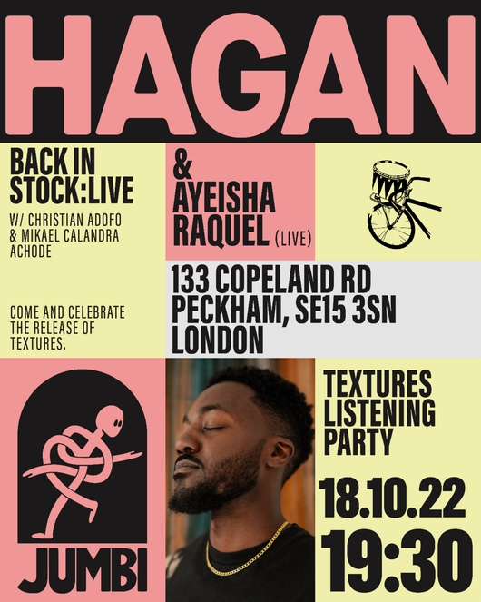 Hagan album launch party poster