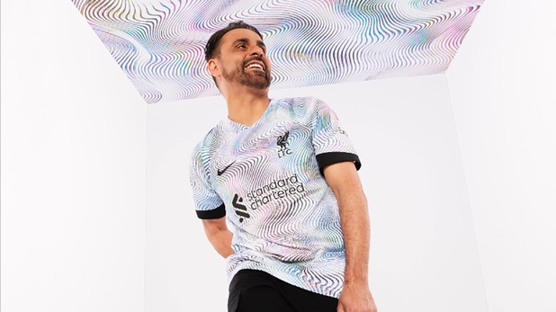 Liverpool FC’s new away kit is dedicated to the city’s ‘90s dance music scene