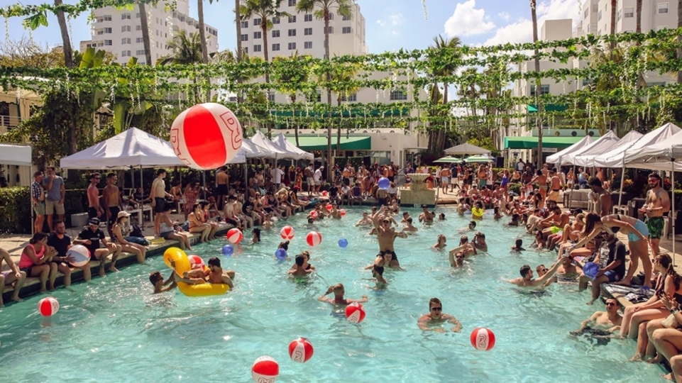 DJ Mag Miami pool party