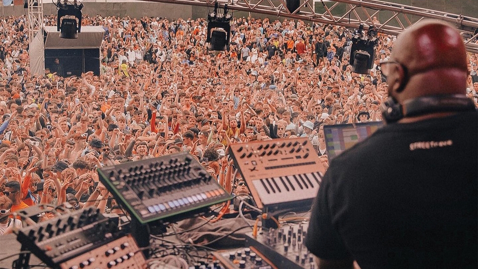 Carl Cox playing at Parklife in June 2022