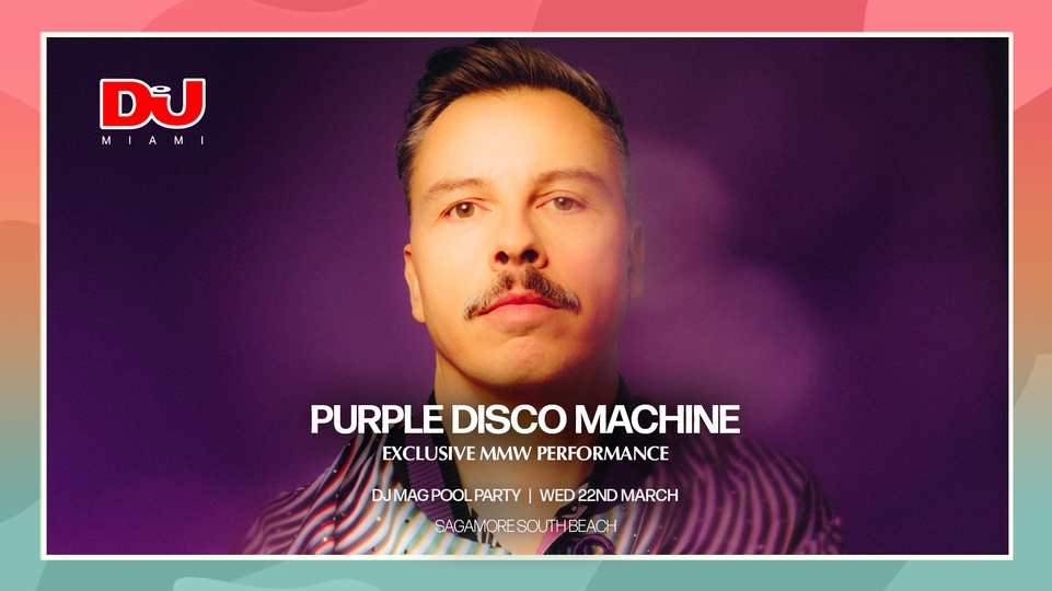 Purple Disco Machine's exclusive Miami Music Week 2023 performance