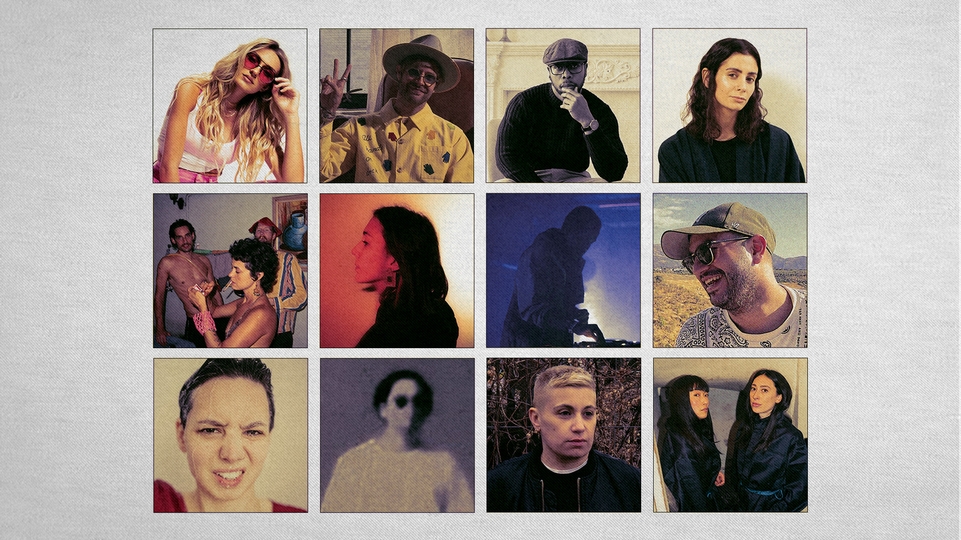 A selection of 12 press shots of artists featured in DJ Mag's May emerging artists feature