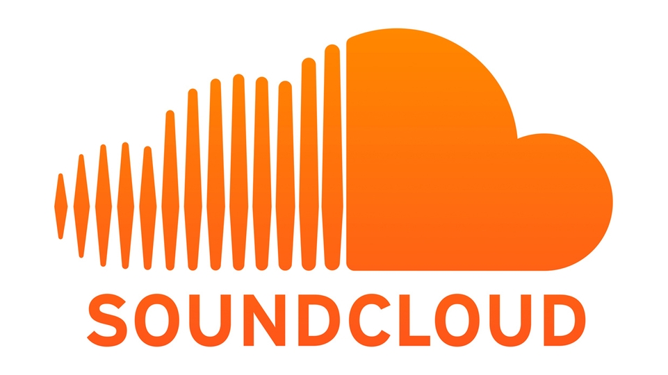 Orange version of the SoundCloud logo