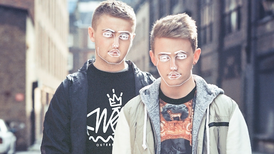 A picture of brothers Guy & Howard Lawrence AKA Disclosure in a London street in 2013
