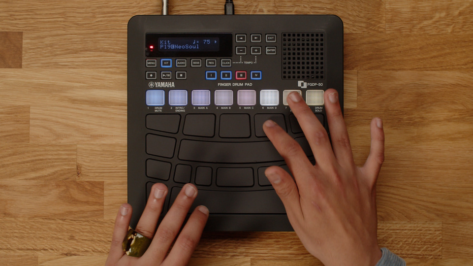 Yamaha announces first-ever all-in-one finger drum pads, the FGDP