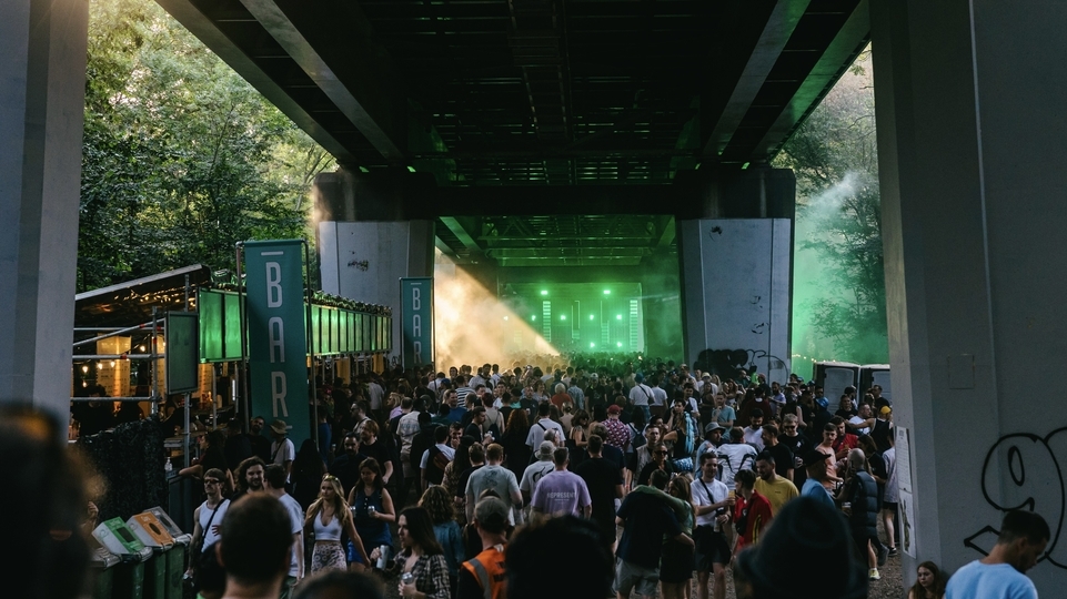 Photo of one of the stages at Junction 2 festival