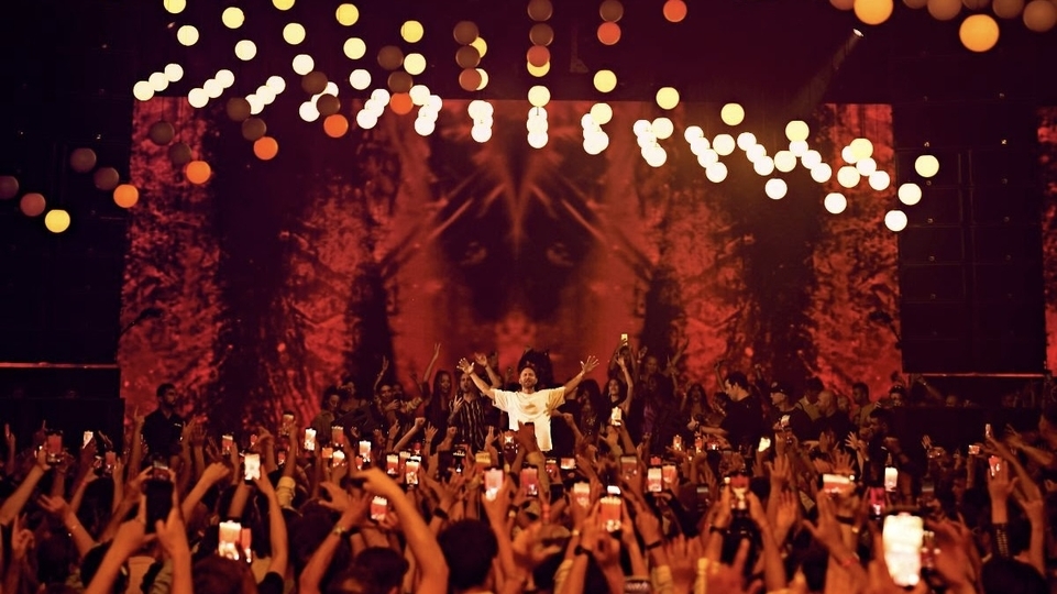 Photo of David Guetta performing at Hï Ibiza