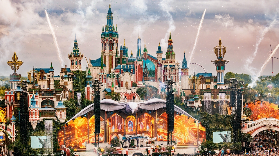 Tomorrowland 2023 mainstage by day