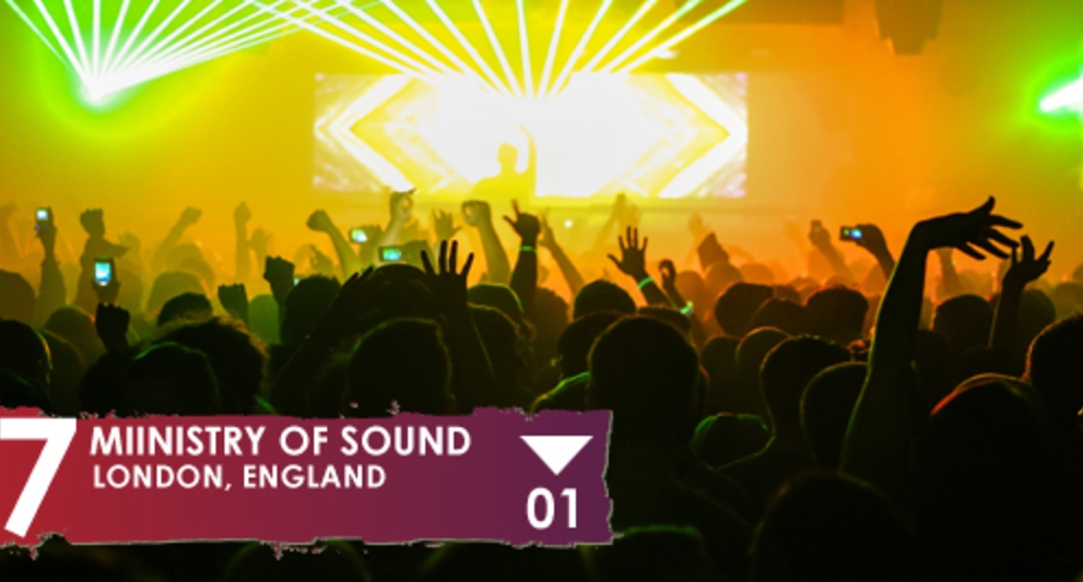 DJ Mag Top100 Clubs | Poll Clubs 2013: Ministry Of Sound