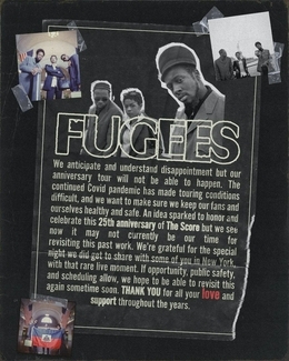 Fugees tour cancellation announcement