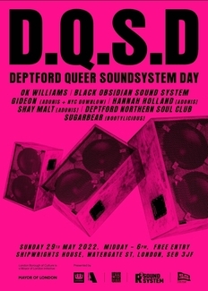 Deptford Queer Soundsystem free party announced for May