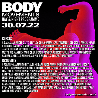 Body Movements flyer